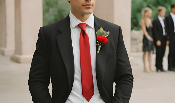Power Moves Only: How a Red Tie Can Instantly Elevate Your Look Red Tie