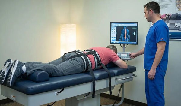 spinal decompression machine
