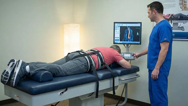 spinal decompression machine
